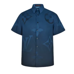 Louis Vuitton Monogram Printed Short-Sleeved Shirt - LST27