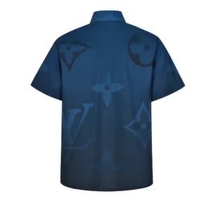 Louis Vuitton Monogram Printed Short-Sleeved Shirt - LST27