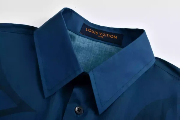 Louis Vuitton Monogram Printed Short-Sleeved Shirt - LST27