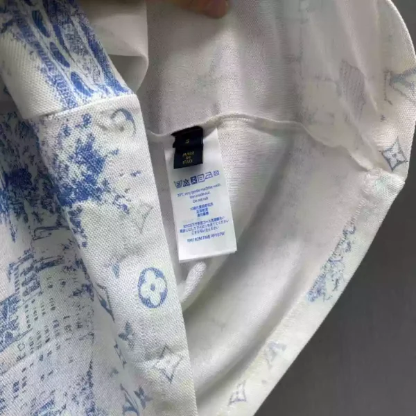 Louis Vuitton Printed Cotton Pique T-Shirt - LT99