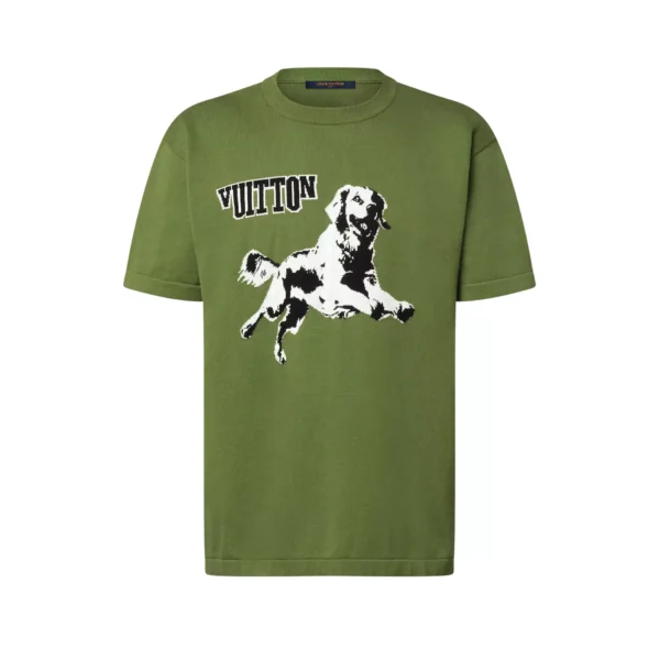 Louis Vuitton Short-Sleeved Cotton Crewneck - LT113