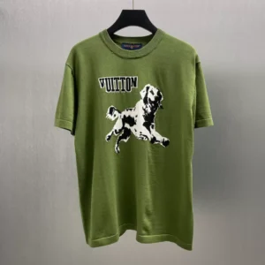 Louis Vuitton Short-Sleeved Cotton Crewneck - LT113