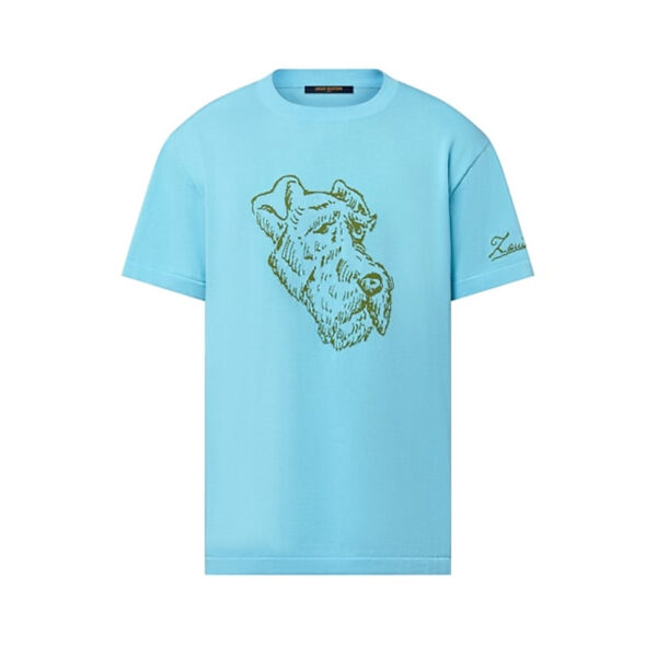 Louis Vuitton Short-Sleeved Cotton Crewneck - LT114