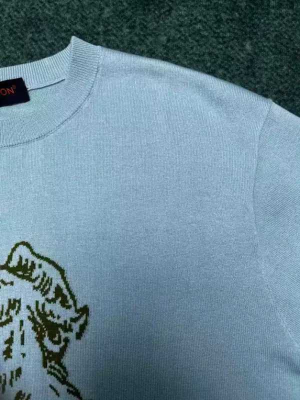 Louis Vuitton Short-Sleeved Cotton Crewneck - LT114
