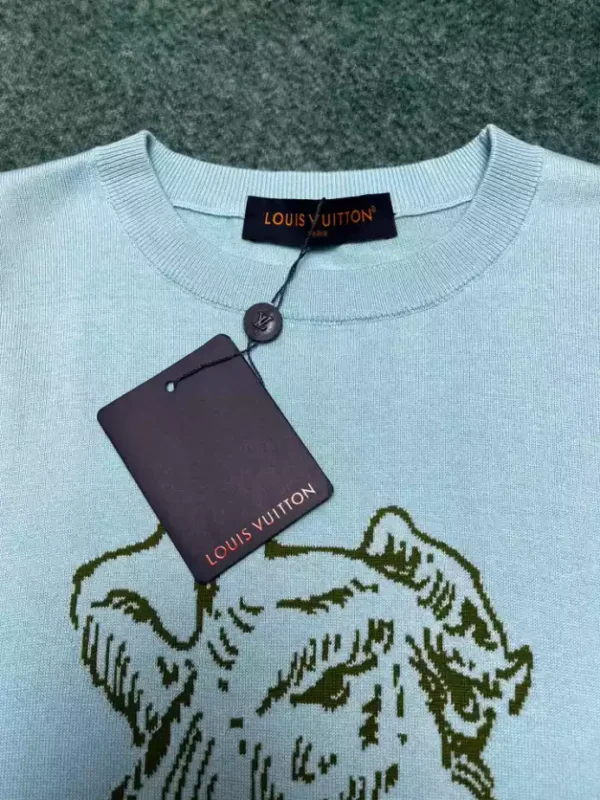 Louis Vuitton Short-Sleeved Cotton Crewneck - LT114