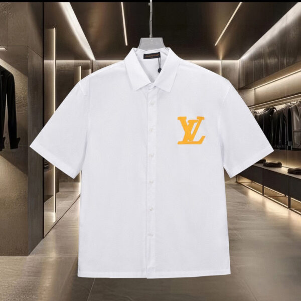 Louis Vuitton Short-Sleeved Cotton Shirt - LST30