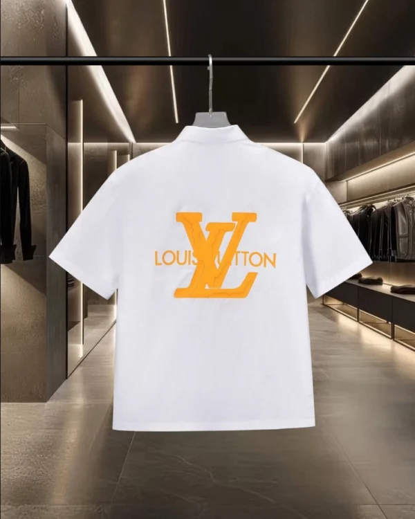 Louis Vuitton Short-Sleeved Cotton Shirt - LST30