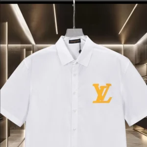 Louis Vuitton Short-Sleeved Cotton Shirt - LST30