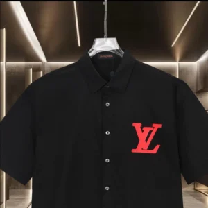 Louis Vuitton Short-Sleeved Cotton Shirt - LST31