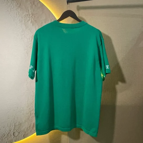 Louis Vuitton Signature Short-Sleeved Cotton Crewneck - LT124