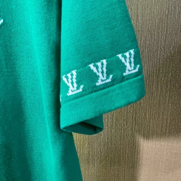 Louis Vuitton Signature Short-Sleeved Cotton Crewneck - LT124