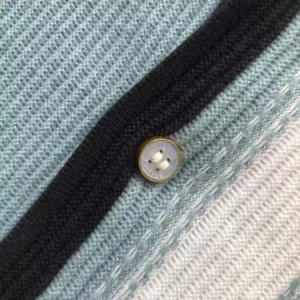 Louis Vuitton Striped Crochet Short-Sleeved Shirt - LST24