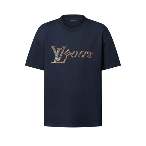 Louis Vuitton Vers Embellished Short-Sleeved T-Shirt - LT102