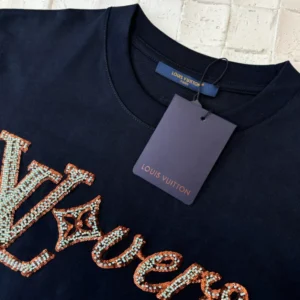 Louis Vuitton Vers Embellished Short-Sleeved T-Shirt - LT102