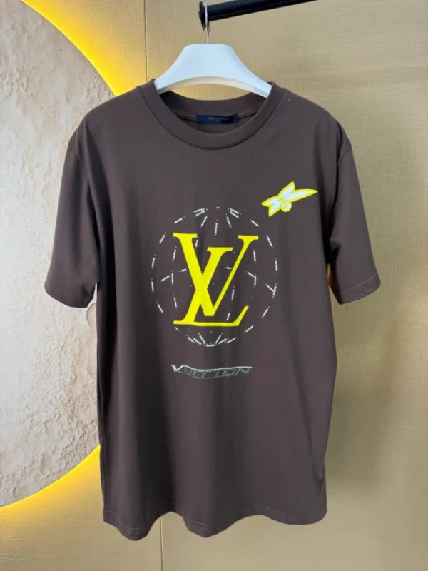Louis Vuitton Washed Embellished Cotton T-Shirt - LT110