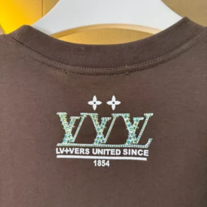 Louis Vuitton Washed Embellished Cotton T-Shirt - LT110