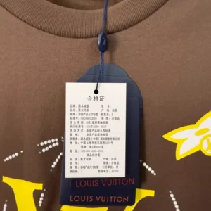 Louis Vuitton Washed Embellished Cotton T-Shirt - LT110