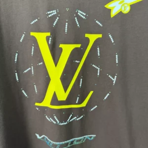 Louis Vuitton Washed Embellished Cotton T-Shirt - LT110