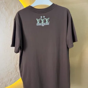 Louis Vuitton Washed Embellished Cotton T-Shirt - LT110