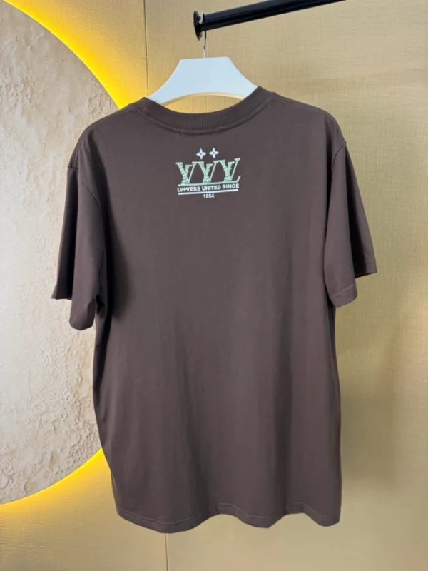 Louis Vuitton Washed Embellished Cotton T-Shirt - LT110