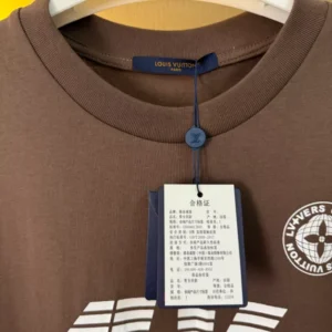 Louis Vuitton Washed Printed Cotton T-Shirt - LT106