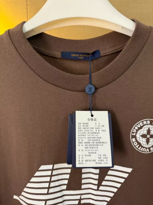 Louis Vuitton Washed Printed Cotton T-Shirt - LT106