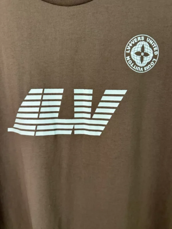 Louis Vuitton Washed Printed Cotton T-Shirt - LT106
