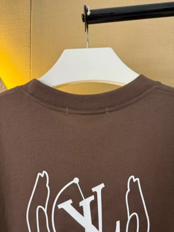 Louis Vuitton Washed Printed Cotton T-Shirt - LT106