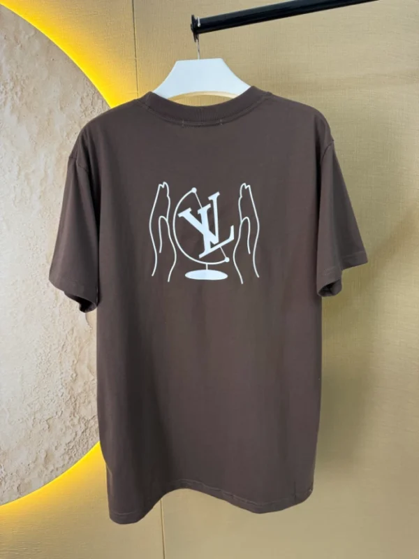 Louis Vuitton Washed Printed Cotton T-Shirt - LT106