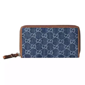 GG Emblem Zip Around Wallet - GW30