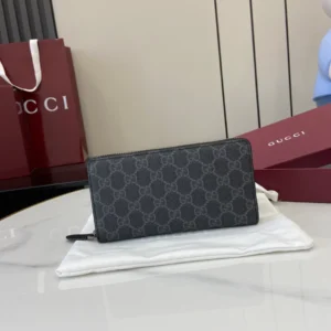 GG Emblem Zip Around Wallet - GW33