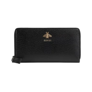 Gucci Animalier Leather Zip Around Wallet - GW31