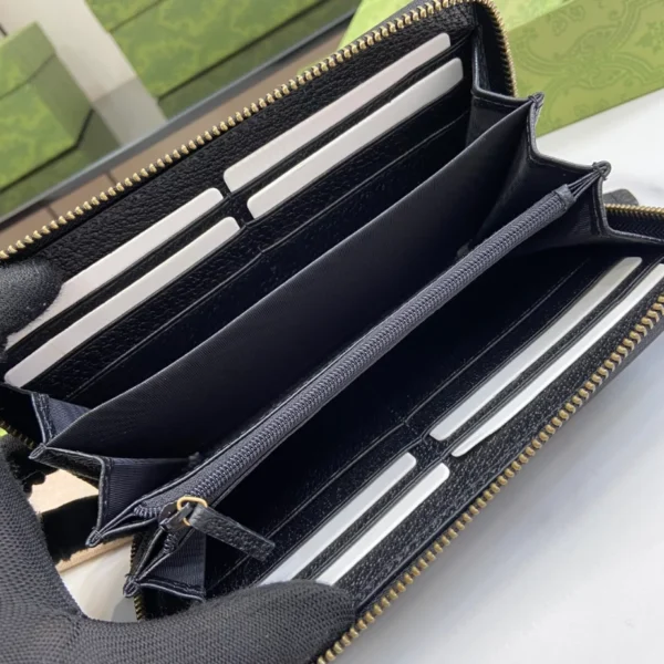 Gucci Animalier Leather Zip Around Wallet - GW31