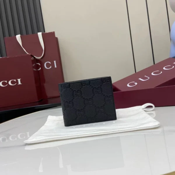 Gucci Imprint Bi-Fold Wallet - GW25