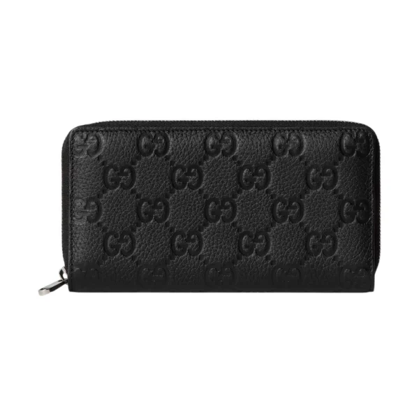 Gucci Imprint Zip Around Wallet - GW32