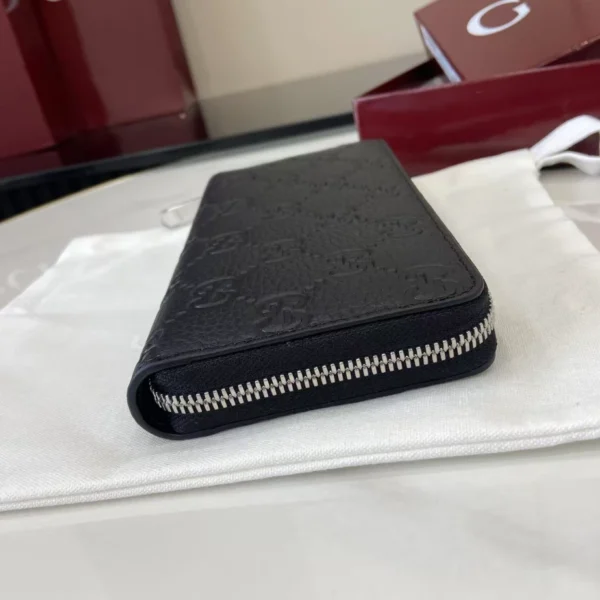 Gucci Imprint Zip Around Wallet - GW32