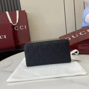 Gucci Imprint Zip Around Wallet - GW32