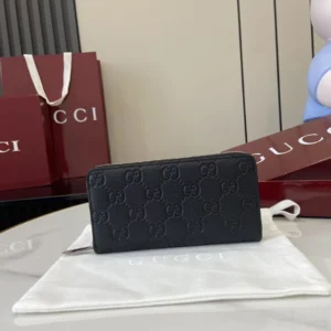 Gucci Imprint Zip Around Wallet - GW32