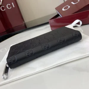 Gucci Imprint Zip Around Wallet - GW32