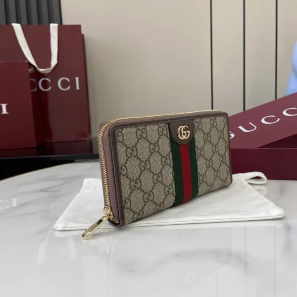Gucci Ophidia Zip Around Wallet - GW34