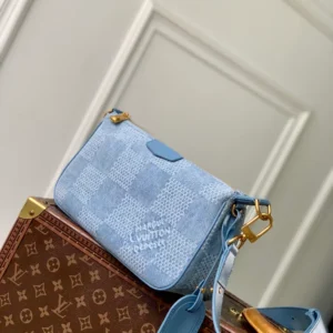 Louis Vuitton Pochette Accessoire XL Denim Blue - LMB04