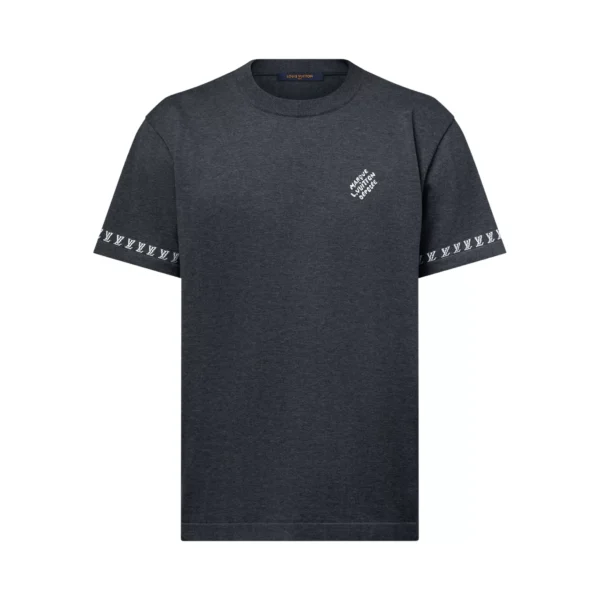 Louis Vuitton Signature Short-Sleeved Cotton Crewneck - LT125