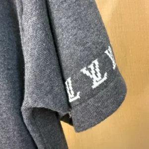 Louis Vuitton Signature Short-Sleeved Cotton Crewneck - LT125