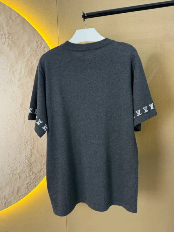 Louis Vuitton Signature Short-Sleeved Cotton Crewneck - LT125
