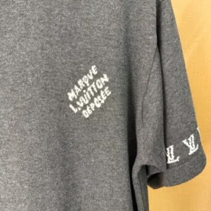 Louis Vuitton Signature Short-Sleeved Cotton Crewneck - LT125