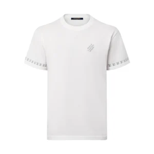 Louis Vuitton Signature Short-Sleeved Cotton Crewneck - LT126