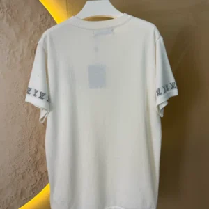 Louis Vuitton Signature Short-Sleeved Cotton Crewneck - LT126