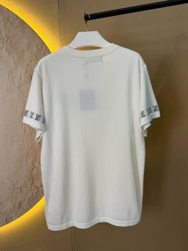 Louis Vuitton Signature Short-Sleeved Cotton Crewneck - LT126