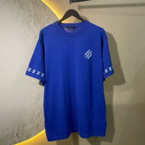 Louis Vuitton Signature Short-Sleeved Cotton Crewneck - LT127