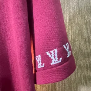 Louis Vuitton Signature Short-Sleeved Cotton Crewneck - LT128